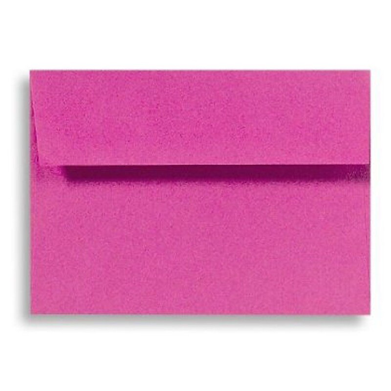 LUX A7 Invitation Envelopes (5 1/4 x 7 1/4) 1000/Box, Magenta (EX4880-10-1000) image 1