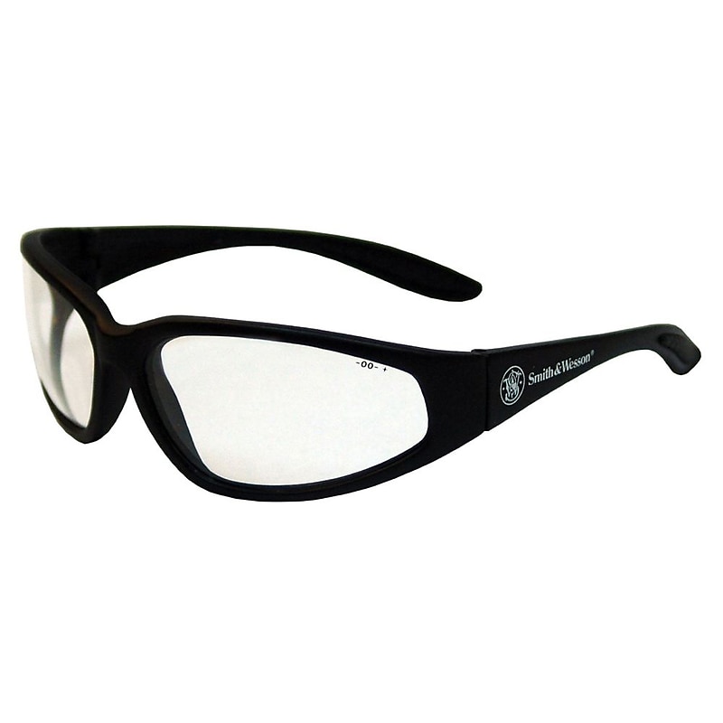 KleenGuard Smith and Wesson™ 3011699 Safety Glasses, Clear/Black (624-19856) image 1