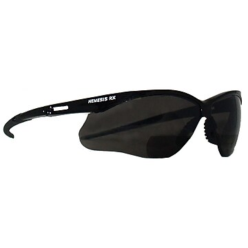 Kimberly-Clark Safety Glasses - Smoke Lens Protective Eyewear With UV Protection