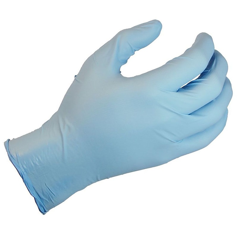 Showa Best 7500 Nitrile Powder Free Disposable Gloves, Medium image 1
