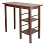 Winsome Egan Wooden Breakfast Table, 19.7" x 44.88", Walnut (94144)~#|#~m001640421_sc7