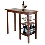 Winsome Egan Wooden Breakfast Table, 19.7" x 44.88", Walnut (94144)~#|#~m001640422_sc7