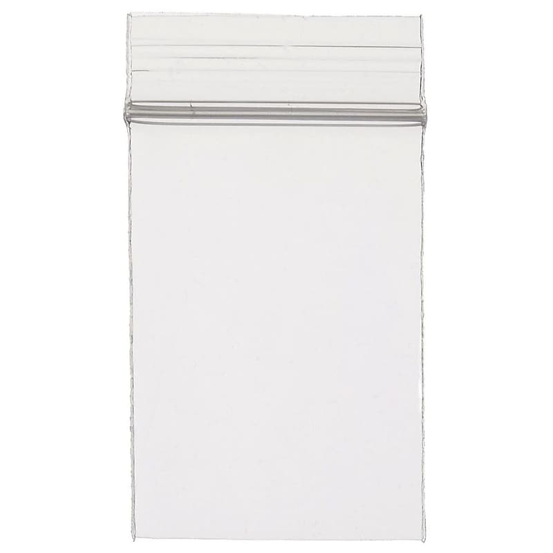 4" x 4" Reclosable Poly Bags, 2 Mil, Clear, 1000/Carton (PB3560) image 1