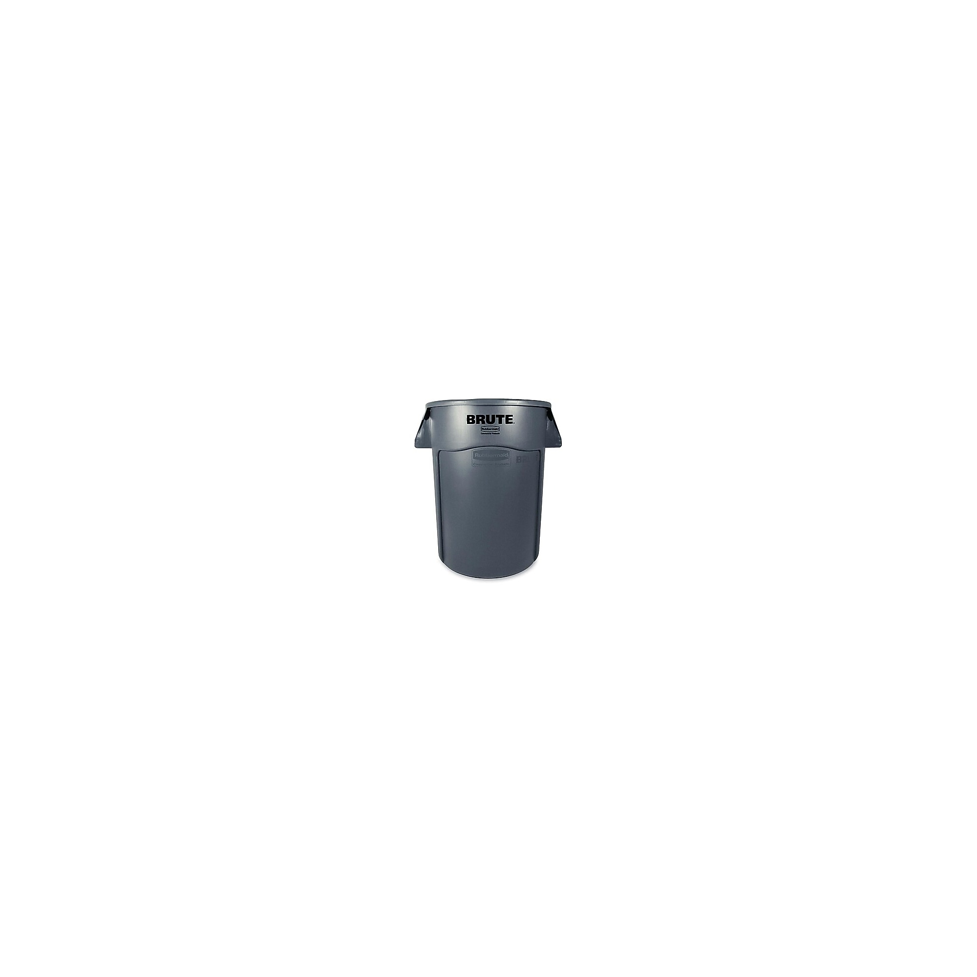 Rubbermaid Brute Plastic Trash Can with no Lid, Gray, 10 gal. (FG261000 GRAY) Sansujyuku sansujyuku.com