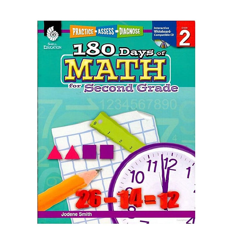 Practice, Assess, Diagnose: 180 Days of Math for Second Grade image 1