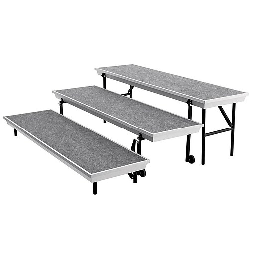 National Public Seating TPR72 Portable Risers at Staples