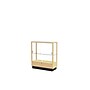 Ghent 40" x 36" Wood & Glass Display Cases Honey Maple~#|#~m001686542_sc7
