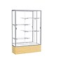 Ghent 48" x 72" Aluminum Display Case, Light Oak~#|#~m001686559_sc7