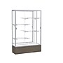 Ghent 48" x 72" Aluminum Display Case, Walnut Vinyl~#|#~m001686560_sc7