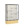 Ghent 72" x 48" Wood, Aluminum & Glass Trophy Display Case, Light Oak~#|#~m001686561_sc7