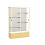 Ghent 72" x 48" Aluminum Display Case, Light Oak~#|#~m001686563_sc7