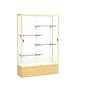 Ghent 72" x 48" Metal & Glass Display Case, Light Oak~#|#~m001686570_sc7