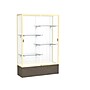 Ghent 72" x 48" Metal & Glass Display Case, Walnut~#|#~m001686571_sc7