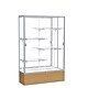 Ghent 48" x 72" Aluminum Display Case, Autumn Oak~#|#~m001686578_sc7