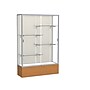Ghent 72" x 48" Wood, Aluminum & Glass Display Case, Carmel Oak~#|#~m001686585_sc7