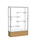 Ghent 72" x 48" Metal Display Case, Autumn Oak~#|#~m001686590_sc7