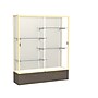 Ghent 72" x 60" Wood, Aluminum & Glass Reliant Series Case, Walnut~#|#~m001686595_sc7