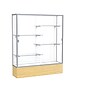 Ghent 70" x 60" Metal & Glass Trophy Display Case, Light Oak~#|#~m001686602_sc7