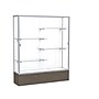 Ghent 70" x 60" Metal & Glass Trophy Display Case, Walnut~#|#~m001686603_sc7