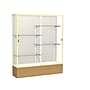 Ghent 72" x 60" Wood, Aluminum & Glass Reliant Series Case, Autumn Oak~#|#~m001686606_sc7