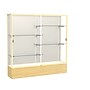 Ghent 72" x 72" Wood, Aluminum & Glass Reliant Series Case, Light Oak~#|#~m001686618_sc7