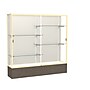 Ghent 72" x 72" Wood, Aluminum & Glass Reliant Series Case, Walnut~#|#~m001686619_sc7