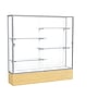Ghent 72" x 72" Metal & Glass Display Case, Light Oak~#|#~m001686626_sc7