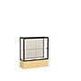 Ghent 40" x 36" Glass & Aluminum Counter Case Dark Bronze & Light Oak~#|#~m001686646_sc7