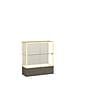 Ghent 40" x 36" Metal & Glass Trophy Display Case, Walnut~#|#~m001686649_sc7