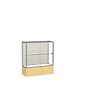 Ghent 40" x 36" Wood, Aluminum & Glass Display Case, Light Oak~#|#~m001686650_sc7