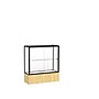 Ghent 40" x 36" Metal & Glass Counter Case, Light Oak~#|#~m001686652_sc7