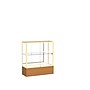 Ghent 40" x 36" Metal & Glass Reliant Series Case, Carmel~#|#~m001686661_sc7