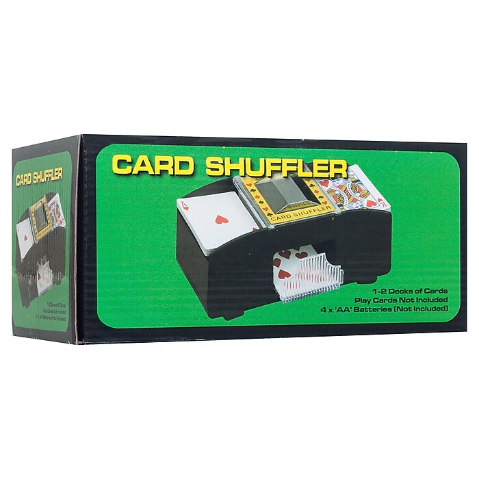 Trademark Poker Texas Hold 'Em 2 Deck Card Shuffler
