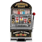 Trademark Poker™ Jumbo Slot Machine Bank Replication