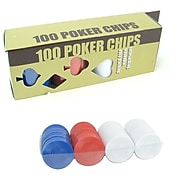 Trademark Games™ 6.5" Radial Chips, 100/Set