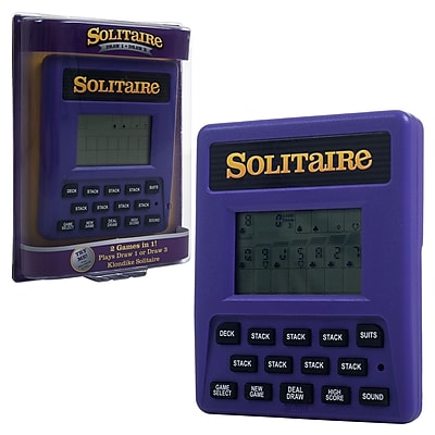 electronic solitaire card game