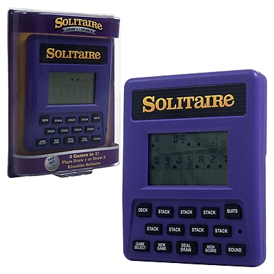 electronic solitaire card game