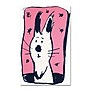 Trademark Carla Martell "Earnest Rabbit" Gallery-Wrapped Canvas Art, 12" x 19"~#|#~m001695402_sc7