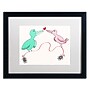 Trademark Carla Martell "Love Birds" Art, White Matte W/Black Frame, 16" x 20"~#|#~m001695567_sc7