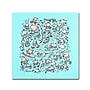 Trademark Carla Martell "Lovely Little Animals" Gallery-Wrapped Canvas Art, 14" x 14"~#|#~m001695585_sc7