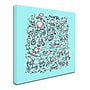 Trademark Carla Martell "Lovely Little Animals" Gallery-Wrapped Canvas Art, 14" x 14"~#|#~m001695586_sc7
