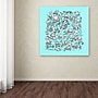 Trademark Carla Martell "Lovely Little Animals" Gallery-Wrapped Canvas Art, 14" x 14"~#|#~m001695587_sc7
