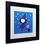Trademark Carla Martell "Lovely Little Witch" Art, White Matte W/Black Frame, 11" x 11"~#|#~m001695589_sc7