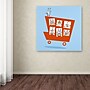 Trademark Carla Martell "Monster Truck" Gallery-Wrapped Canvas Art, 18" x 18"~#|#~m001695611_sc7