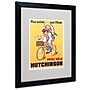 Trademark Mitch Liebeaux "Hutchinson Tires 1937" Art, White Matte W/Black Frame, 16" x 20"~#|#~m001696105_sc7