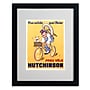 Trademark Mitch Liebeaux "Hutchinson Tires 1937" Art, White Matte W/Black Frame, 16" x 20"~#|#~m001696106_sc7