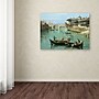 Trademark Canaletto "Arno River and Ponte Vecchio" Gallery-Wrapped Canvas Art, 18" x 24"~#|#~m001696184_sc7