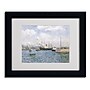 Trademark Maxime Maufra "Departure from Havre 1905" Art, White Matte W/Black Frame, 11" x 14"~#|#~m001696296_sc7