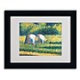 Trademark Georges Seurat "Farmers at Work 1882" Art, White Matte With Black Frame, 11" x 14"~#|#~m001696325_sc7