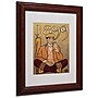 Trademark Edward Penfield "Golf Calendar 1899" Art, White Matte With wood Frame, 11" x 14"~#|#~m001696462_sc7